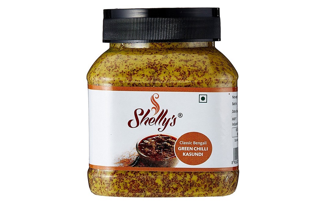 Shelly's Classic Bengali Green Chilli Kasundi   Jar  250 grams